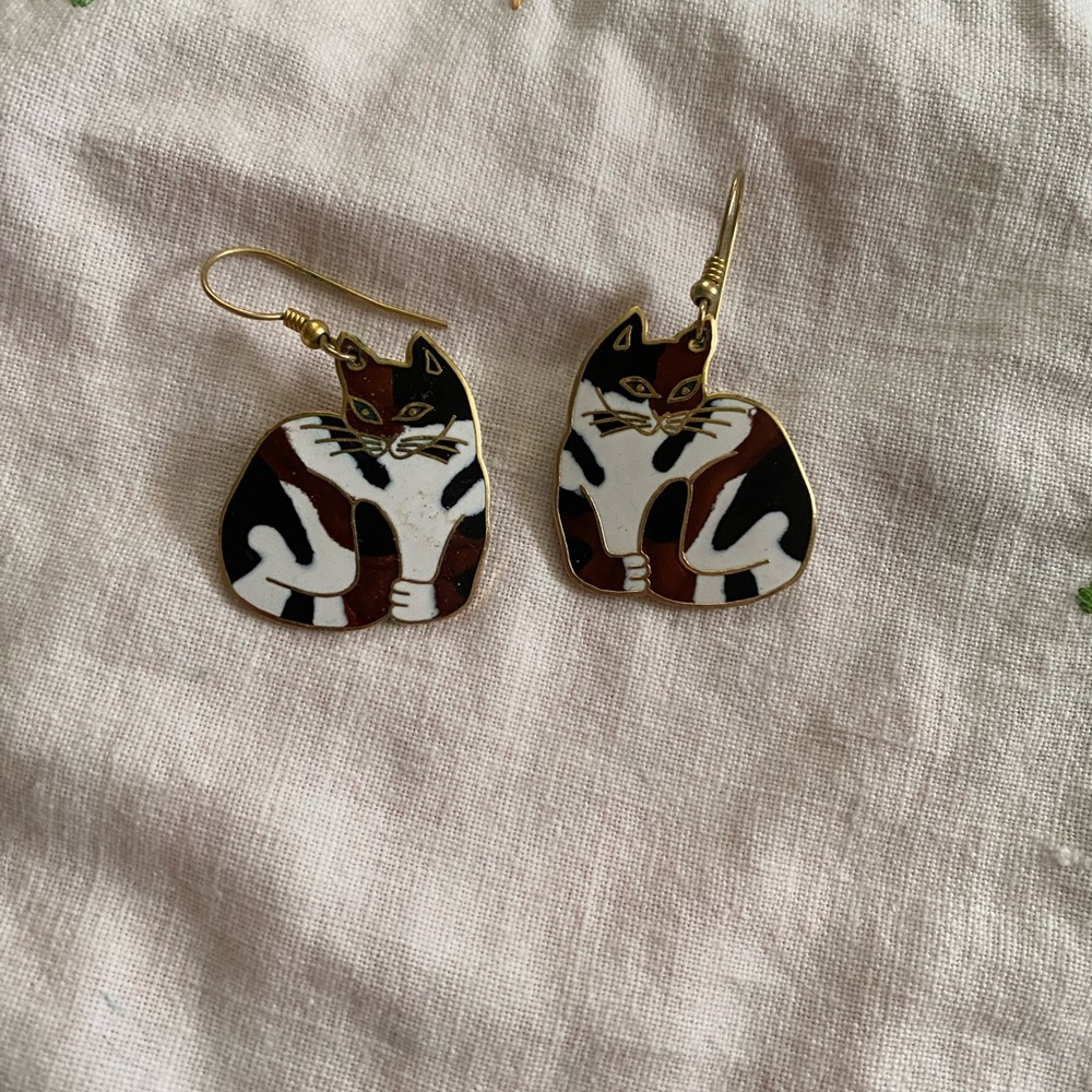 Calico😺KittyEarrings